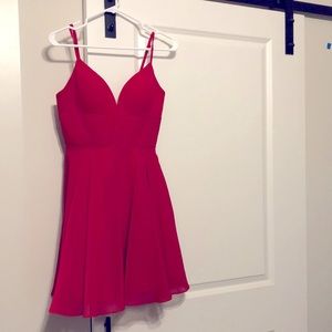 Sweetheart red formal mini dress -Size 2 wore once